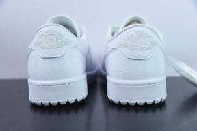 Jordan 1 Retro Low Golf White Croc