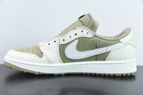 Travis Scott x Air Jordan 1 Low Golf Neutral Olive