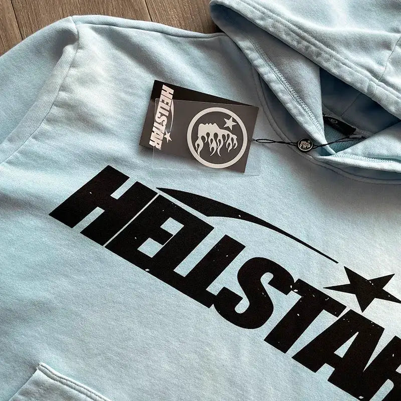 Moletom Hellstar Sky Blue