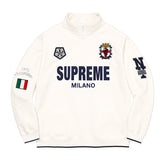 Moletom Supreme Milano Half Zip White