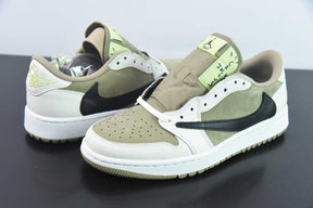 Travis Scott x Air Jordan 1 Low Golf Neutral Olive