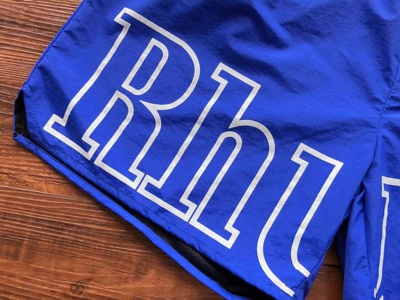 Rhude RH Logo Shorts Blue