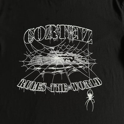 Camiseta Corteiz Web Alcatraz