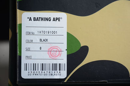 A Bathing Ape Bape Sta Low Black White