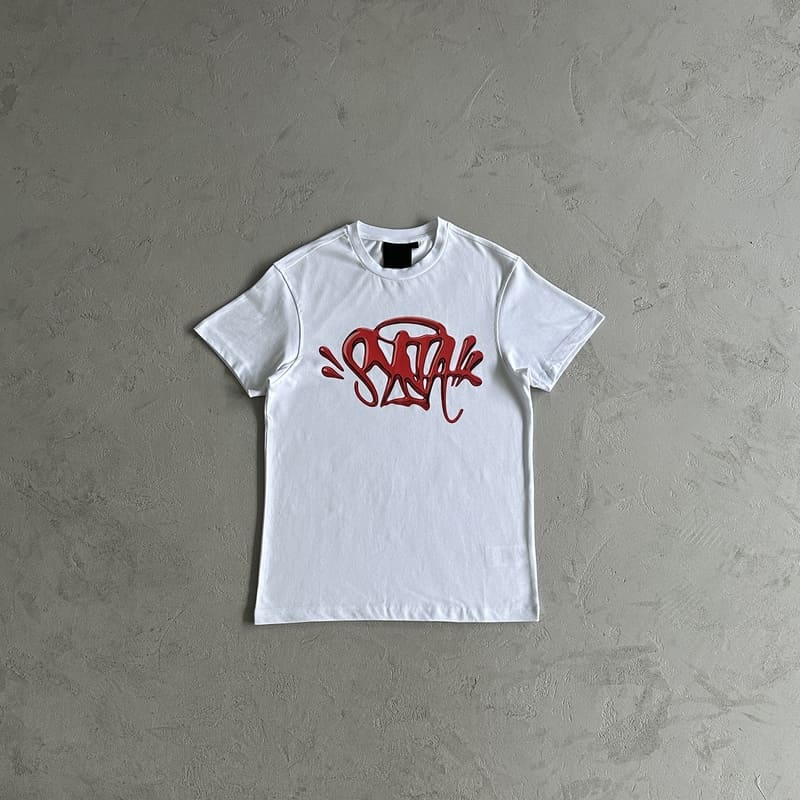 Camiseta Synaworld 'Syna Logo' White/Red