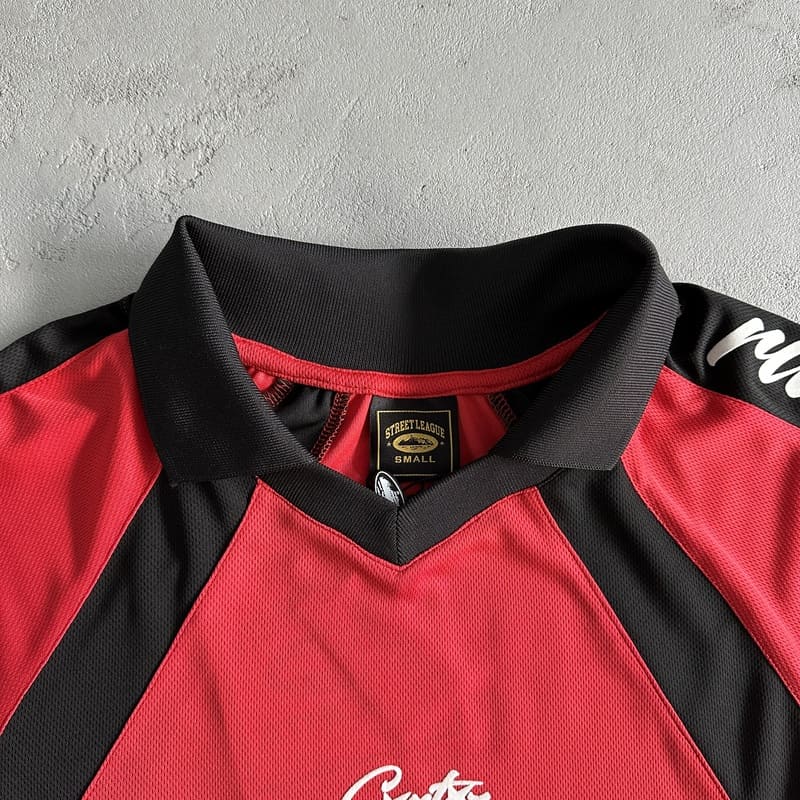 Camiseta Corteiz Alcatraz Football Jersey 'Red'
